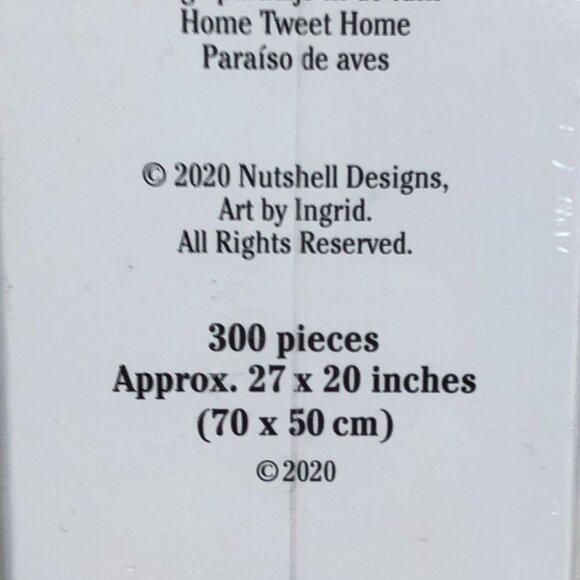 New sealed Ravensburger 300 pcs Large Format Puzzle-Home Tweet Home - Picture 11 of 12